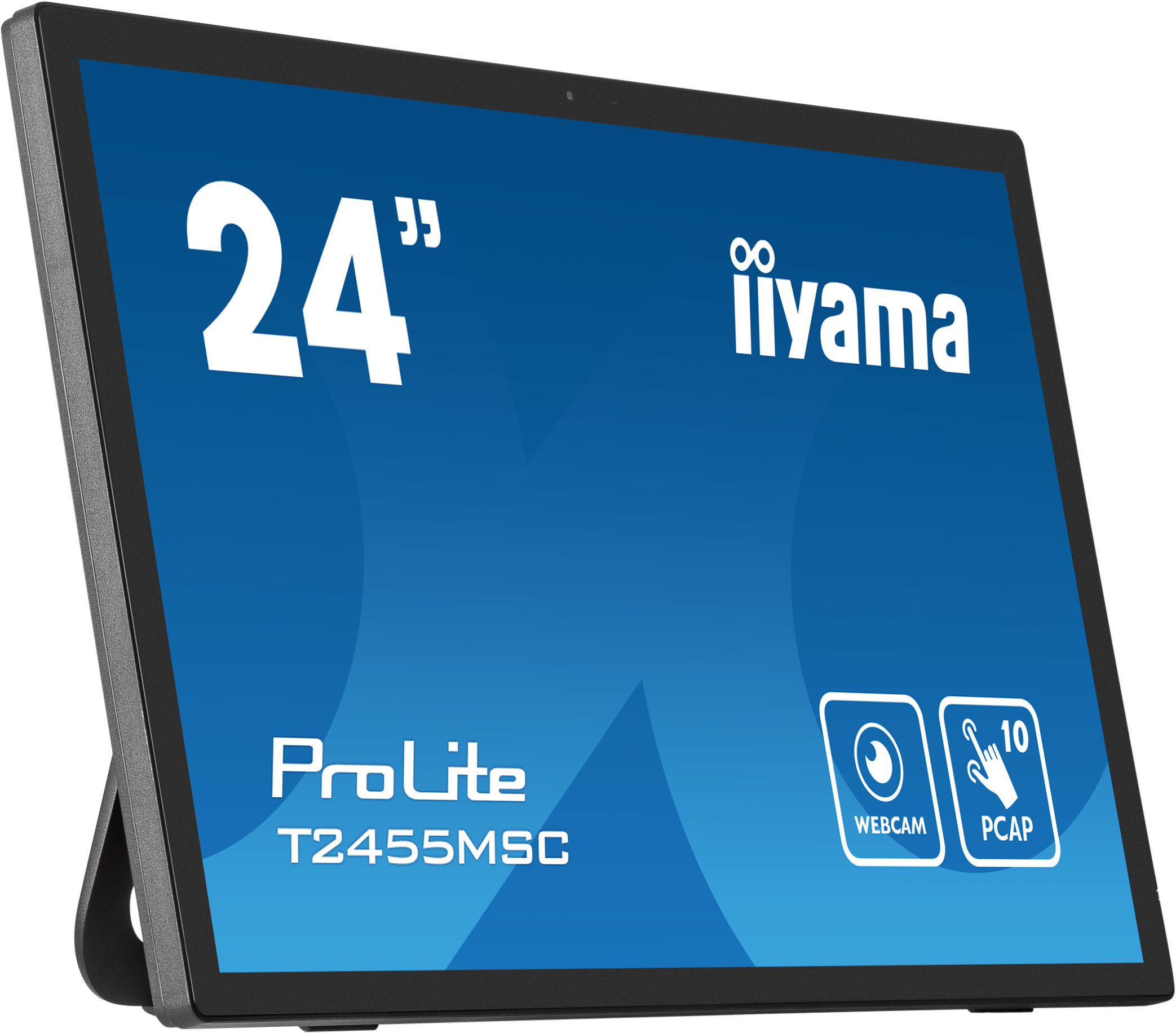Iiyama 24IN IPS TOUCH/1920X1080 350CD/QM CAPACITIVE, T2455MSC-B1