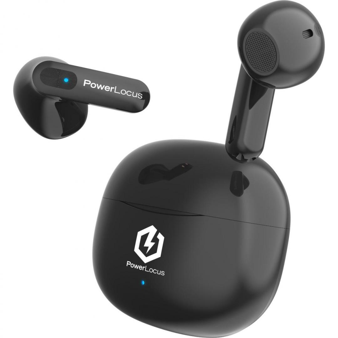 POWERLOCUS Casti In-ear Vibe, Wireless, negru, PWL-VIBE-BLACK - imagine 4