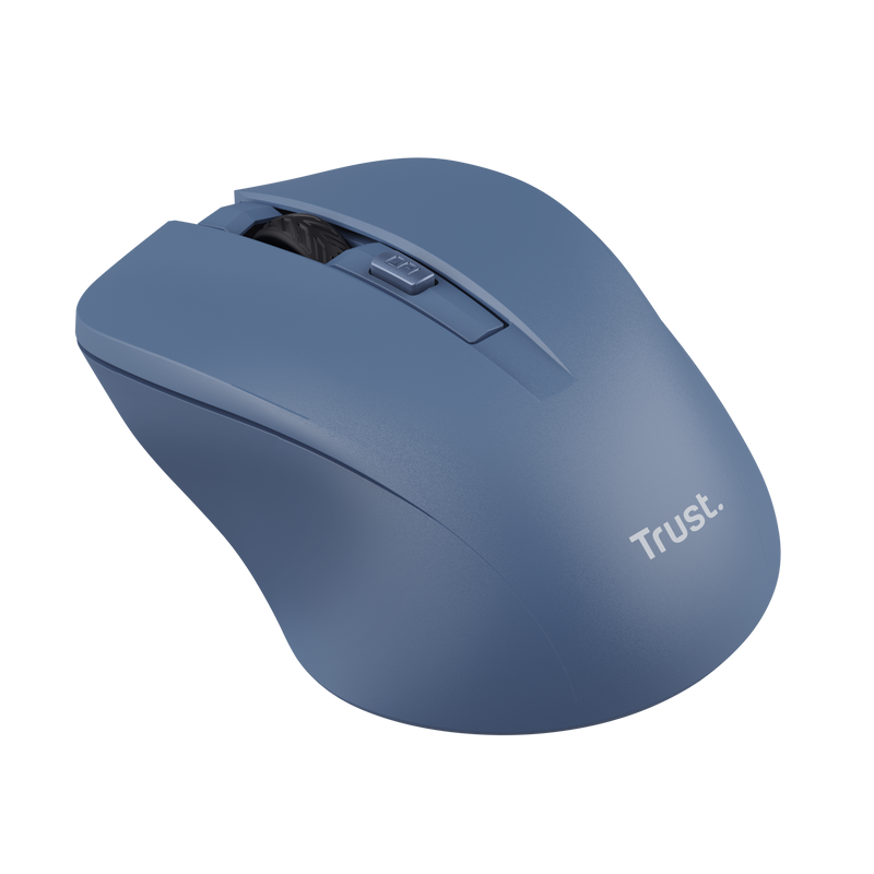 TRUST Mouse Wireless Mydo, 1800 dpi, Albastru, TR-25041 - imagine 2
