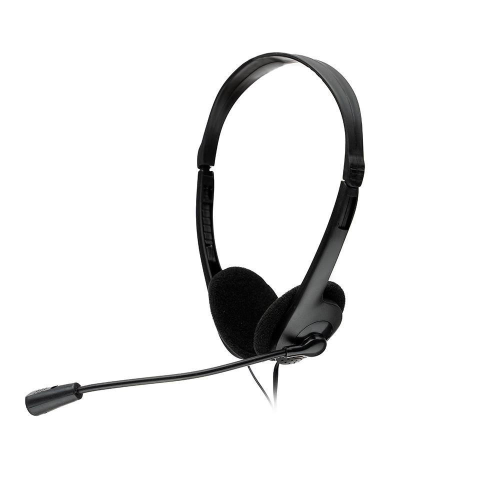 SPACER Casti Head-band, Wired, negru, SPK-223