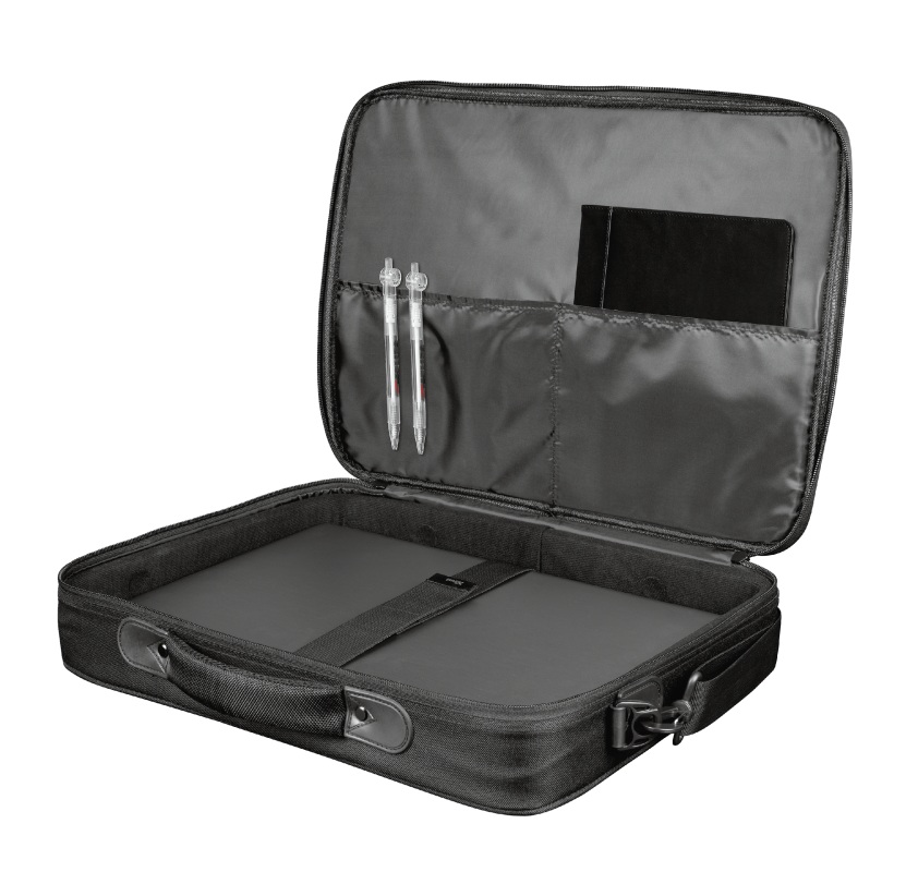 Trust GEANTA, pt. notebook de max 15.6 inch, 1 compartiment, buzunar frontal, 475 g, TR-24189 - imagine 3