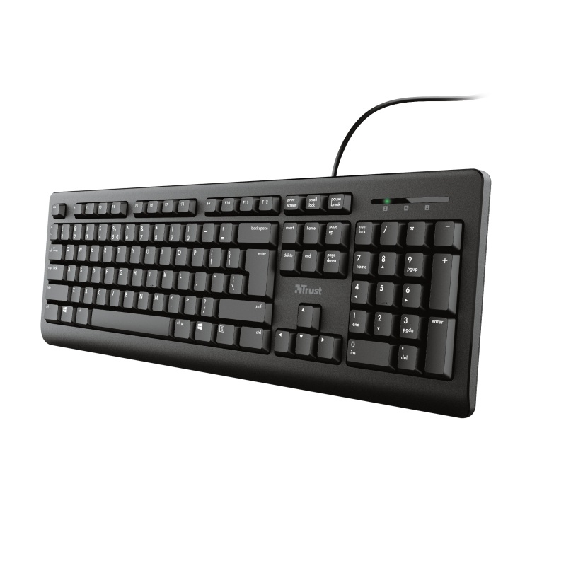 Trust Primo Full-size keyboard silent, TR-23880 - imagine 2