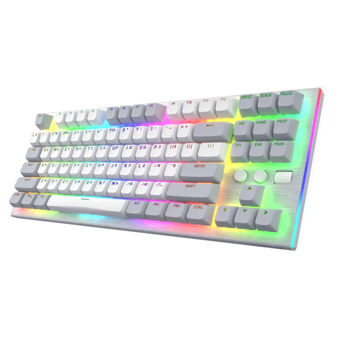 HATOR Tastatura Mecanica Gaming Gravity TKL, RGB, USB, Alb, HTK561US