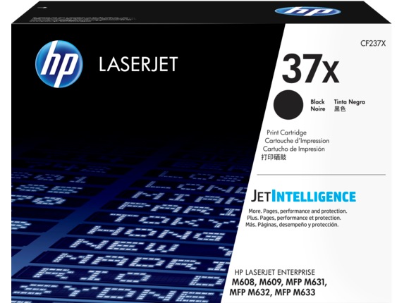 HP Toner Original Black, nr.37X pentru M608|M609|M631|M632, 25K, CF237X