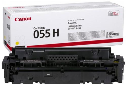 Canon Toner Original Yellow, CRG-055HY pentru I-Sensys, 3017C002AA