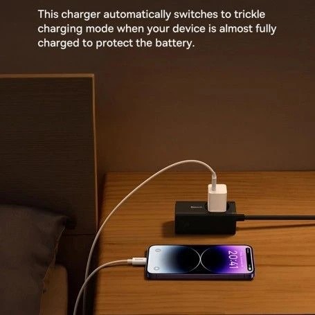 Baseus INCARCATOR retea GaN5 Pro, Quick Charge 30W, 1 x USB Type-C, include cablu, P10110902213-00 - imagine 2