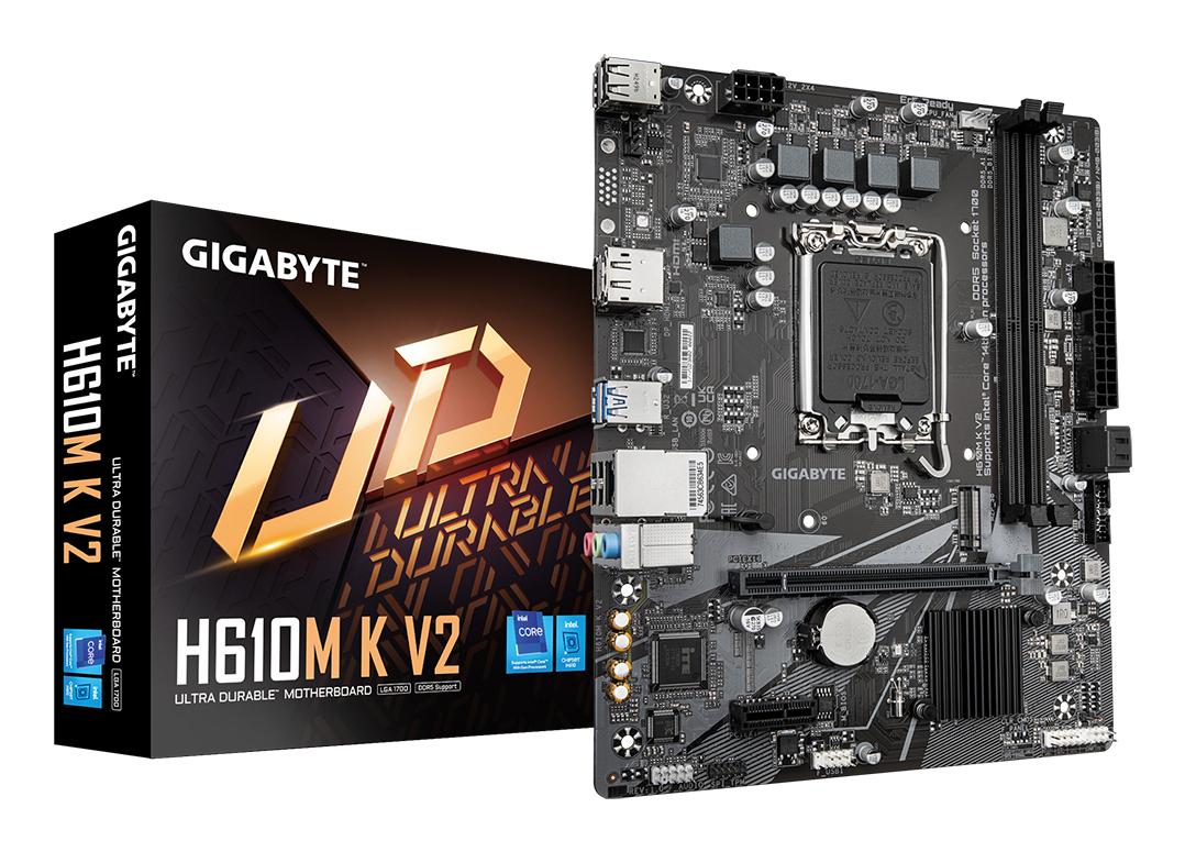 Gigabyte MB LGA1700 DDR5, H610M K V2