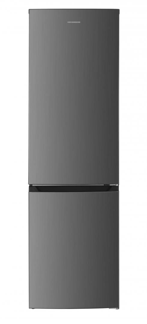 HEINNER Combina frigorifica, No Frost, 253 l, Clasa E, Compresor Inverter, Aspect, HCNF-HM253INVXE++