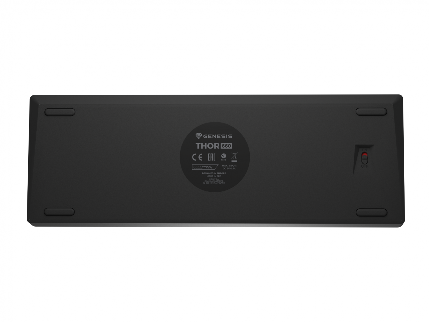 Genesis Tastatura Thor 660 G2 60% B ng, NKG-2196 - imagine 3