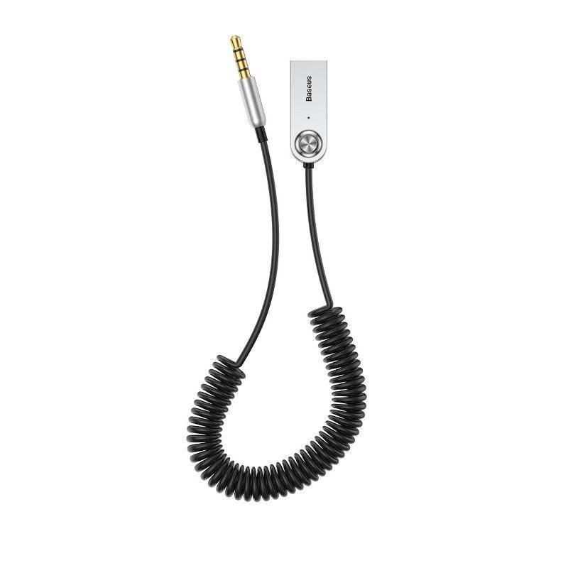 BASEUS Adaptor Bluetooth Jack 3.5, negru, CABA01-01