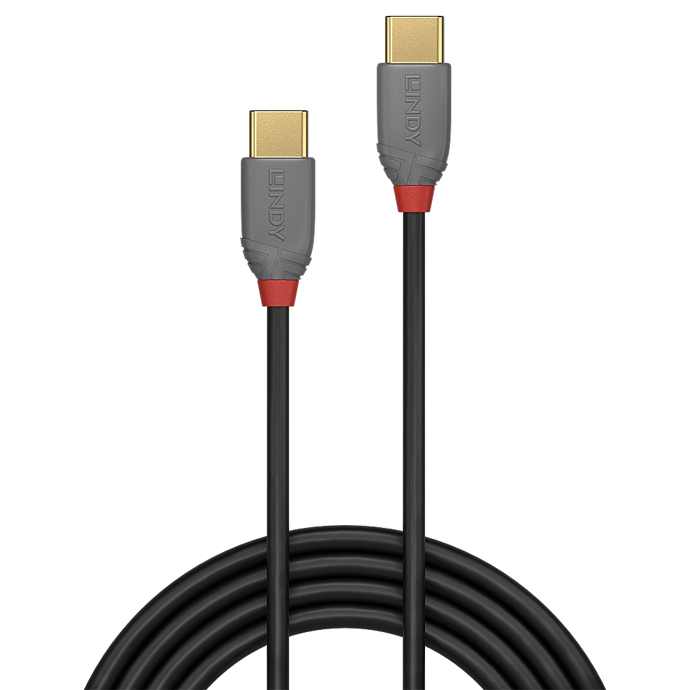 Lindy CABLU alimentare si date pt.smartphone USB Type-C (T) la USB Type-C (T), 2 m, PVC, LY-36872