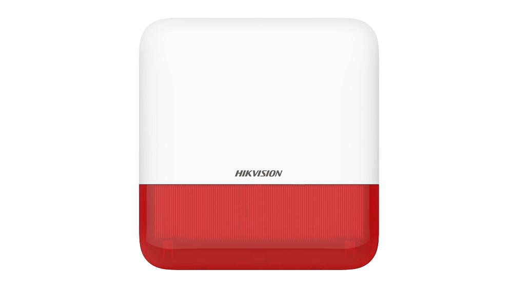 HIKVISION Sirene de exterior wireless AXPRO DS-PS1-E-WE(Red Indicator), DS-PS1-E-WE-R