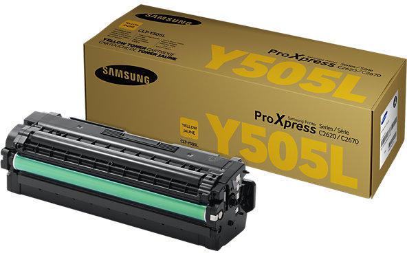 Samsung Toner Original Yellow, Y505L pentru SL-C2620DW| C2670FW|, 3.5K, SU512A