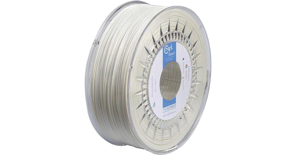 CRAFTBOT 3D PRINT FILAMENT WHITE 1KG, diametru 1.75mm, Material: PLA, FI.009.007