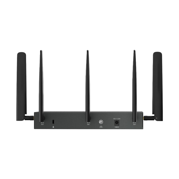 Tp-Link ROUTER VPN Gigabit, Omada 4G+ Cat6 AX3000 Dual-Band WiFi 6, 6 × Gigabit RJ45 port, ER706W-4G