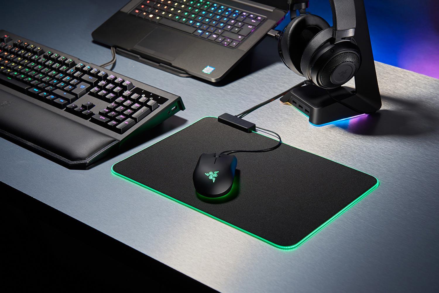 Razer Mouse PAD, Goliathus Chroma, gaming, cauciuc si material textil, 920 x 255, RZ02-02500316-R3M1