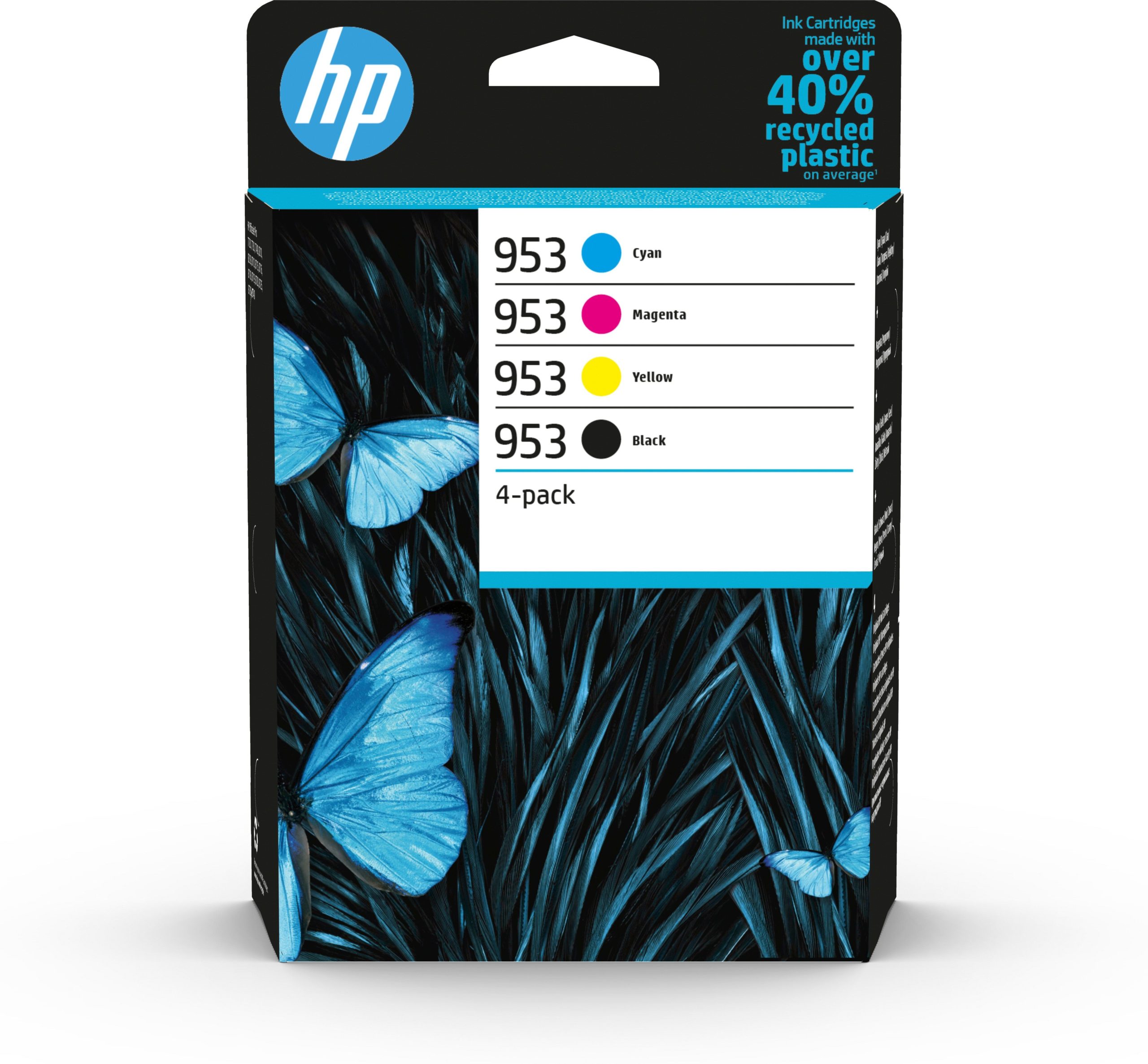 HP Combo-Pack Original CMYK, nr.953 pentru OfficeJet Pro 7720|7730|8210|8218|8720|8730, 6ZC69AE