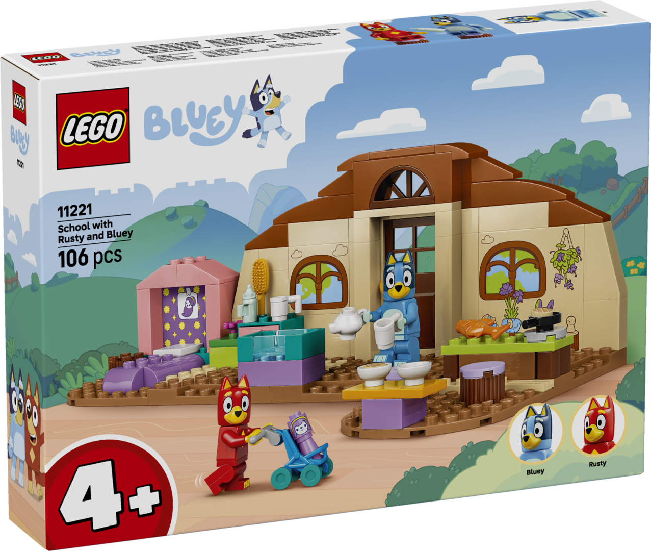 LEGO LA SCOALA CU RUSTY SI BLUE, LEGO11221 - imagine 2