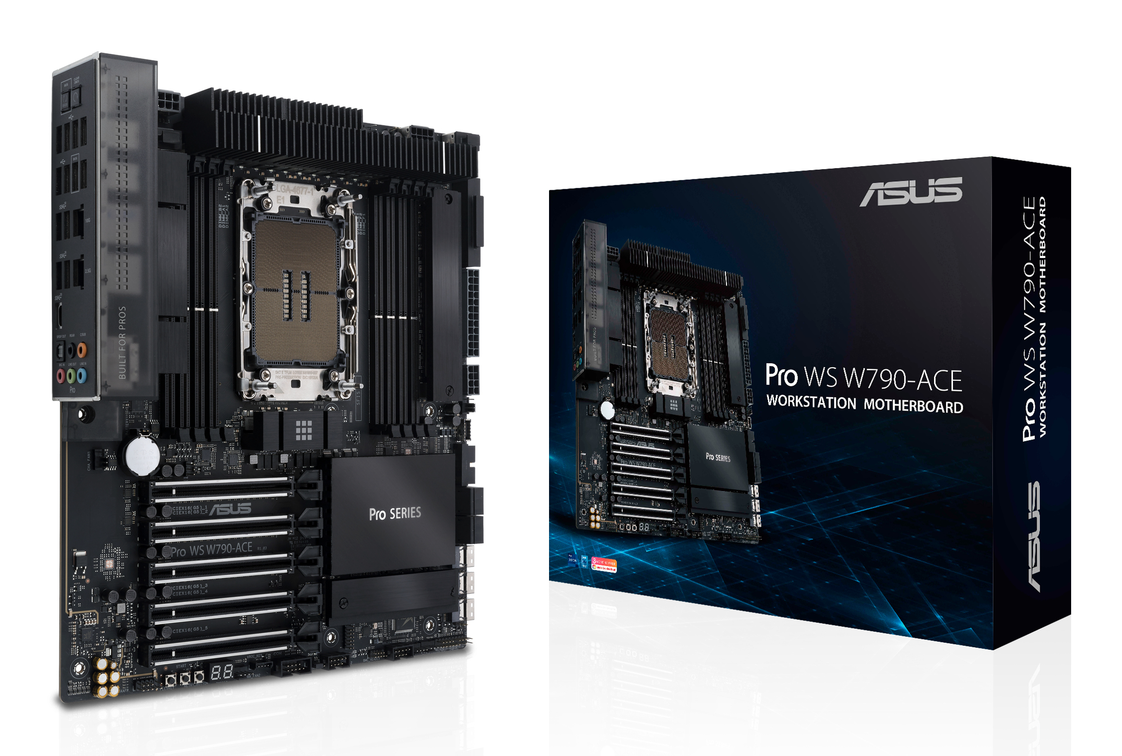 Asus Placa de baza PRO WS W790-ACE ATX Socket Intel 4677 Intel W790, 90MB1C70-M0EAY0
