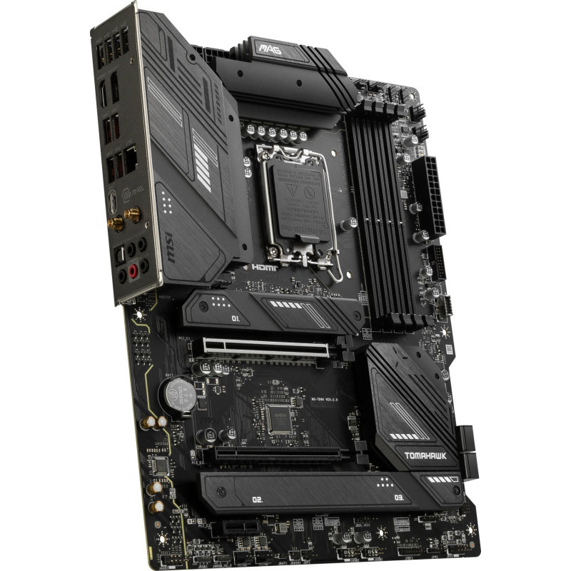 MSI LGA1700 ATX MB DDR5 2xPCIe x16 4xSATA, MAG B760 TOMAHAWK WIFI - imagine 2