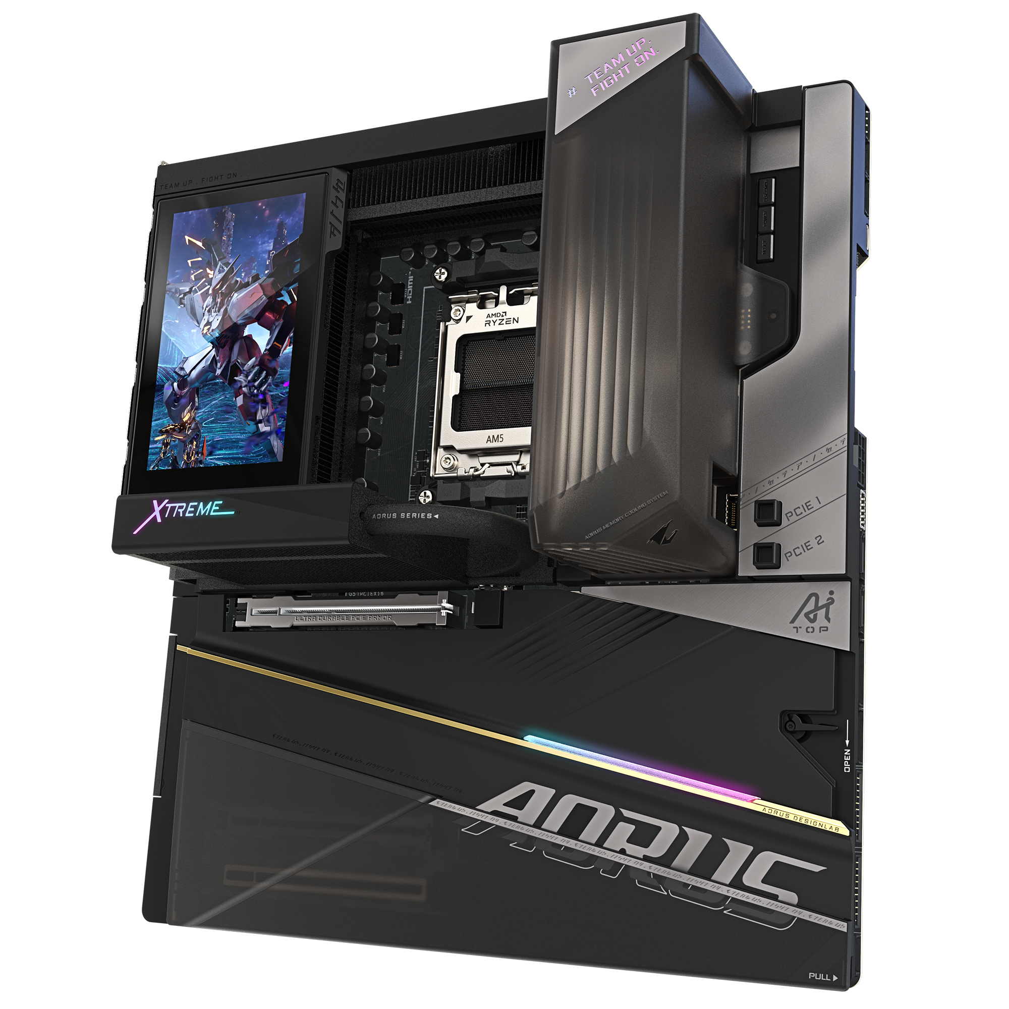 Gigabyte X870E AORUS XTREME X3D AI TOP", X870E A XTR X AI TOP - imagine 3