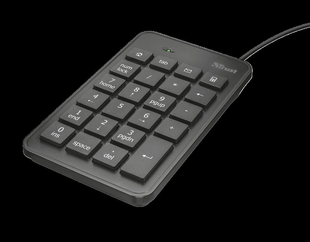 TRUST Tastatura 22221, USB, Negru, TR-22221