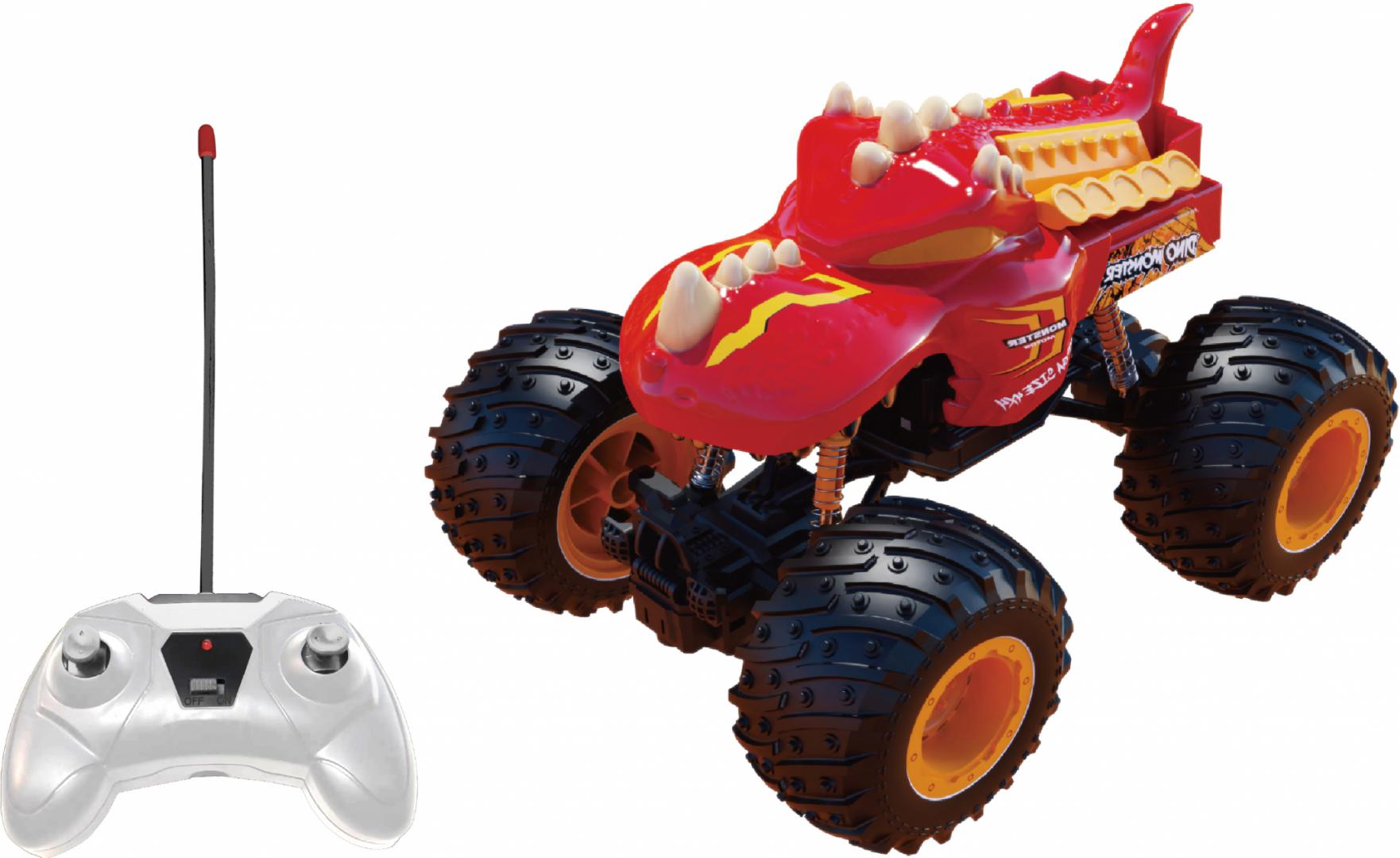 CEVODLE MASINUTA CU TELECOMANDA TIP CAMION BEAST RUNNERS, CEV24013-3204MIX