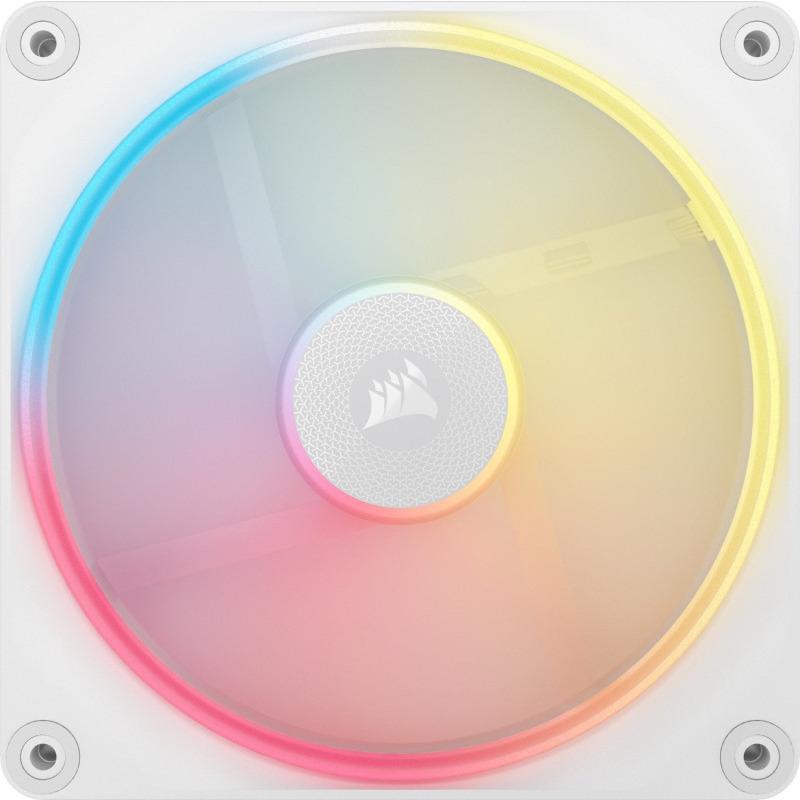 Corsair Ventilator CR iCUE LINK LX120-R RGB WHIT, CO-9051055-WW - imagine 2