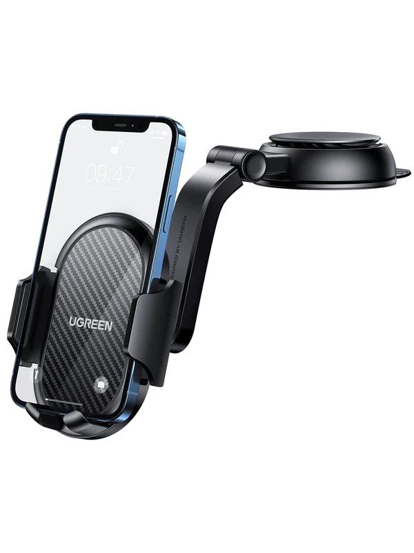 UGreen SUPORT AUTO pt. SmartPhone, "LP405" fixare bord prin ventuza, negru, 20473
