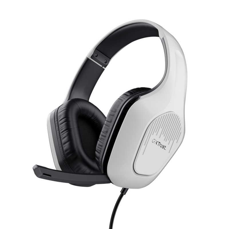 Trust Casti GXT415W Zirox. alb, TR-25147