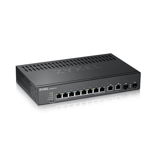 ZYXEL GS2220-10HP 10-PORT GBE SWITCH, GS2220-10HP-EU0101F