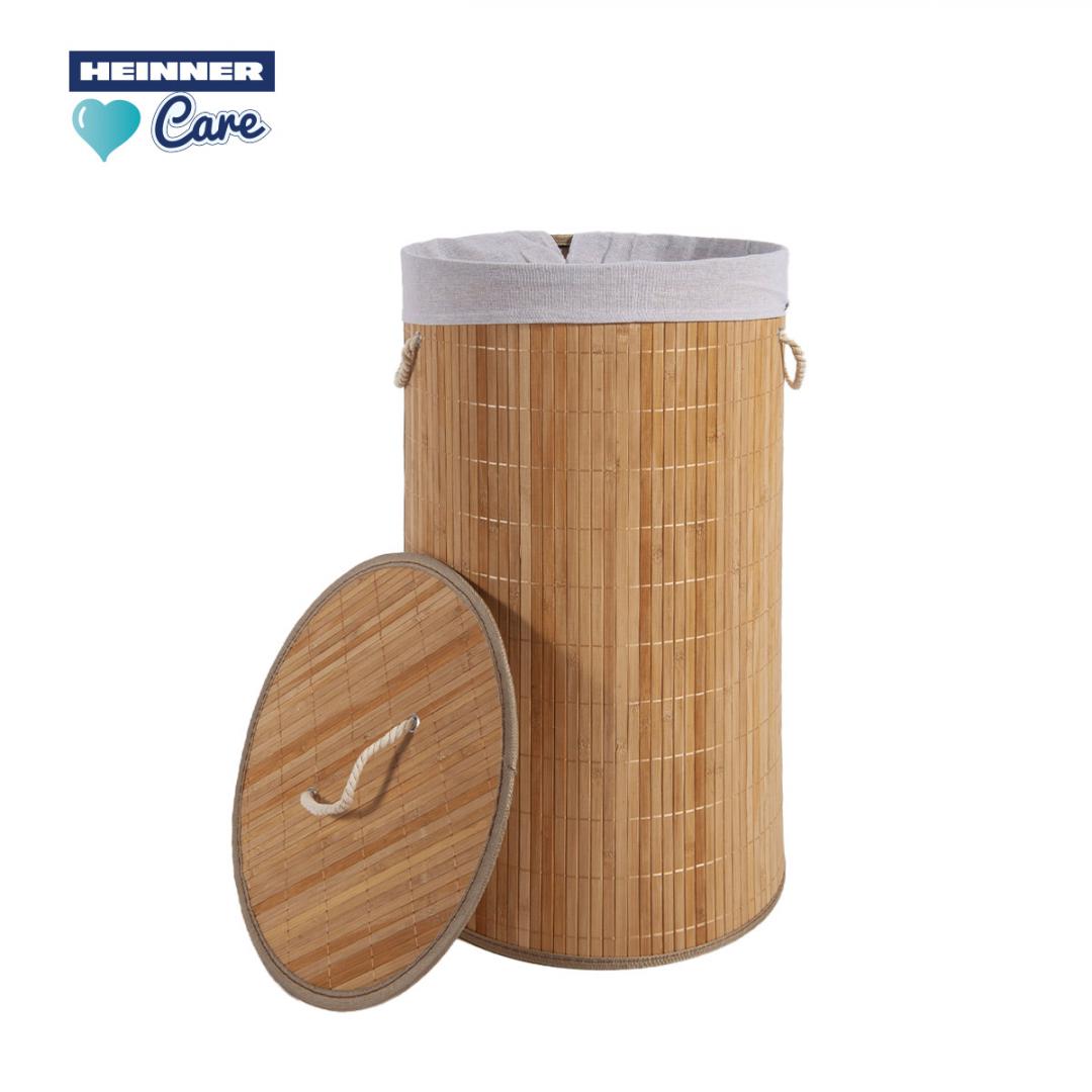HEINNER COS DE RUFE ROTUND DIN BAMBUS, 35x60 CM, 55 L, HR-FM-CR30