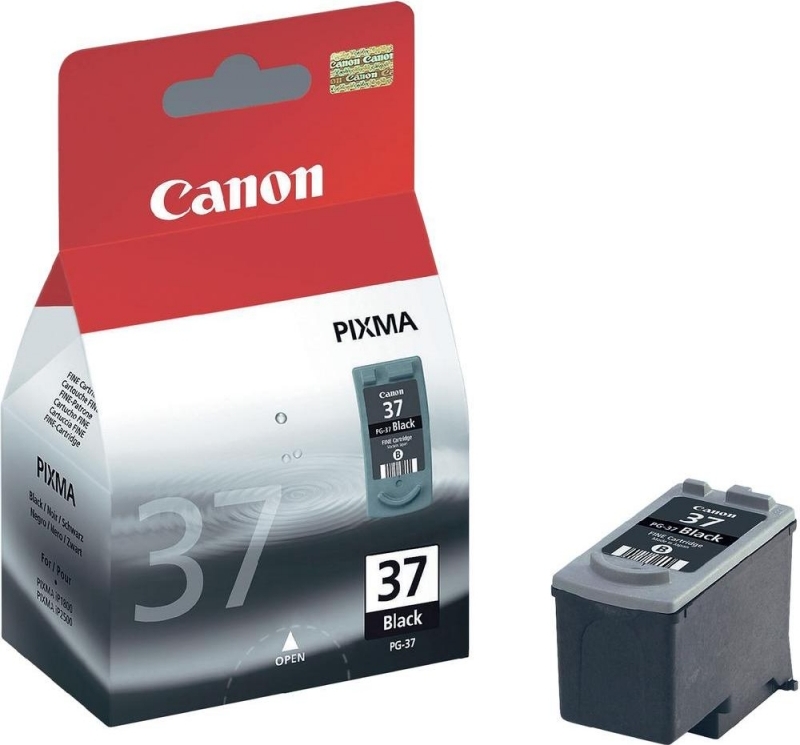 Canon Cartus Cerneala Original Black, PG-37 pentru Pixma IP18000|IP2500, 220, BS2145B001AA