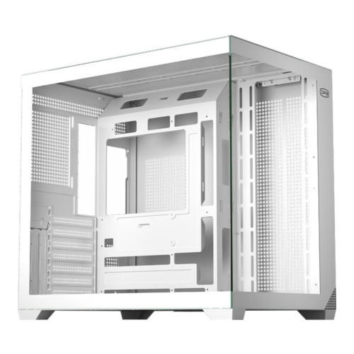 PCCOOLER CARCASA, middle tower, gaming, fara sursa, suporta 10xfan, USB Type-C x 1, USB, C3 T700 WH
