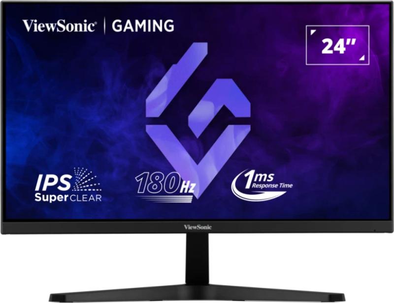 VIEWSONIC Monitor Gaming, 23.8", 1920 x 1080 pixeli, Black, VX24G1-HD