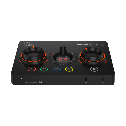 CREATIVE Sound Blaster GC7 - USB DAC with Super X-FI, 70SB185000000