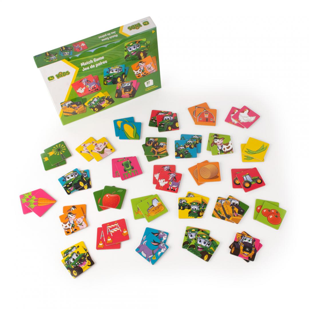 TOMY JOC DE POTRIVIRE, 54 DE PIESE, JOHN DEERE, T47283 - imagine 2