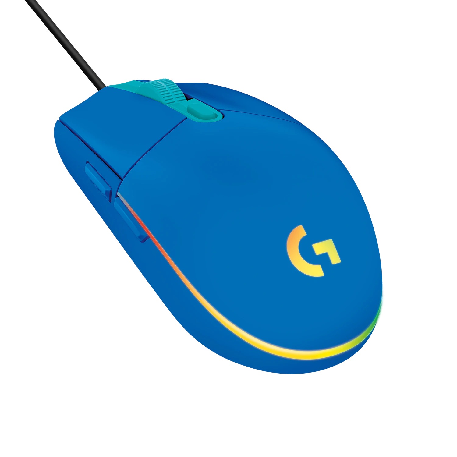 Logitech MOUSE, G102 LIGHTSYNC, gaming, cu fir, USB, optic, 8000 dpi, butoane/scroll 6/1, 910-005801 - imagine 2