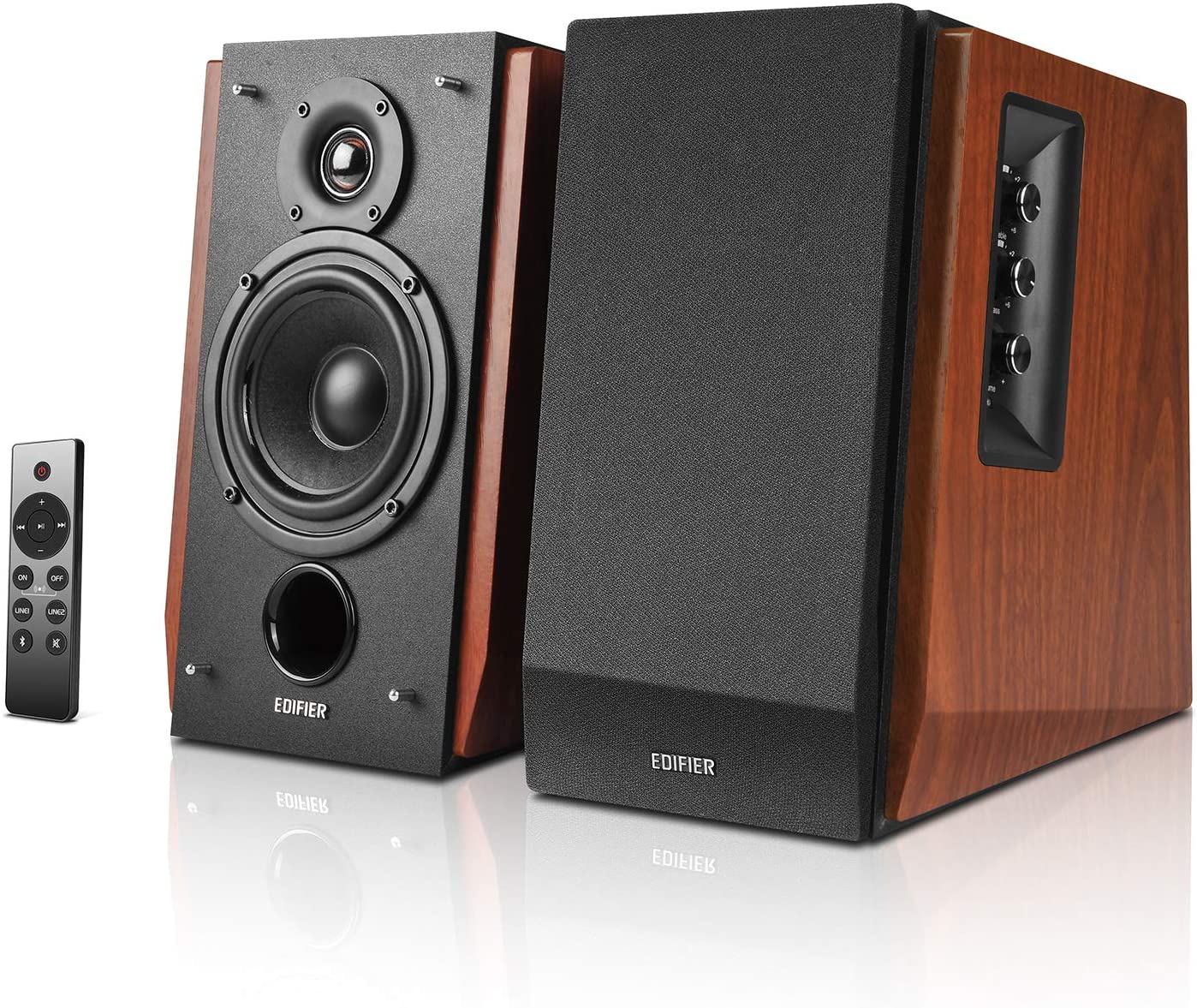 Edifier BOXE 2.0, RMS: 66W (2 x 15W, 2 x 18W), bluetooth, telecomanda wireless, volum, R1700BTS-BR