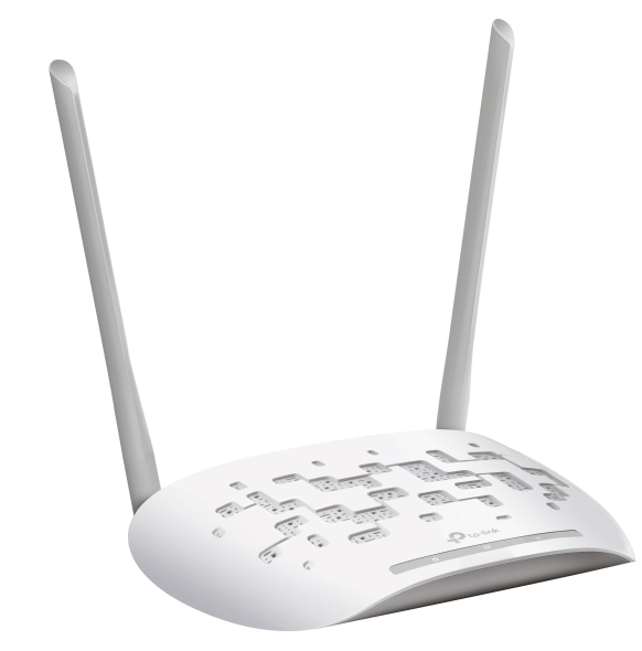 Tp-Link ACCESS POINT wireless 300Mbps, port 10/100Mbps, 2 antene externe, pasiv PoE, 2T2R, TL-WA801N - imagine 2