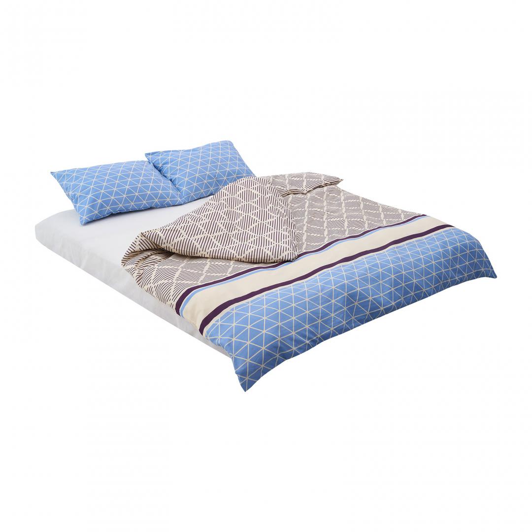 HEINNER Lenjerie dubla,100%bumbac,4 piese, Roly, HR-4BED-132-RLY