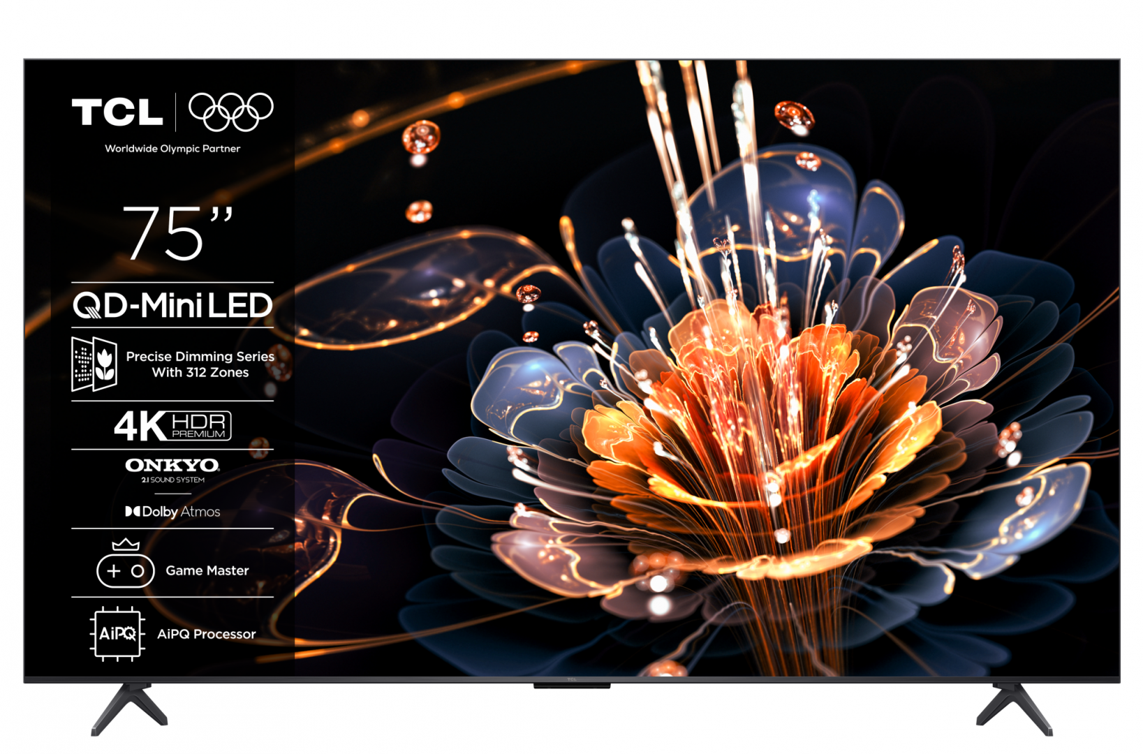 TCL Mini LED TV 4K 75(189 cm), 75C61KS