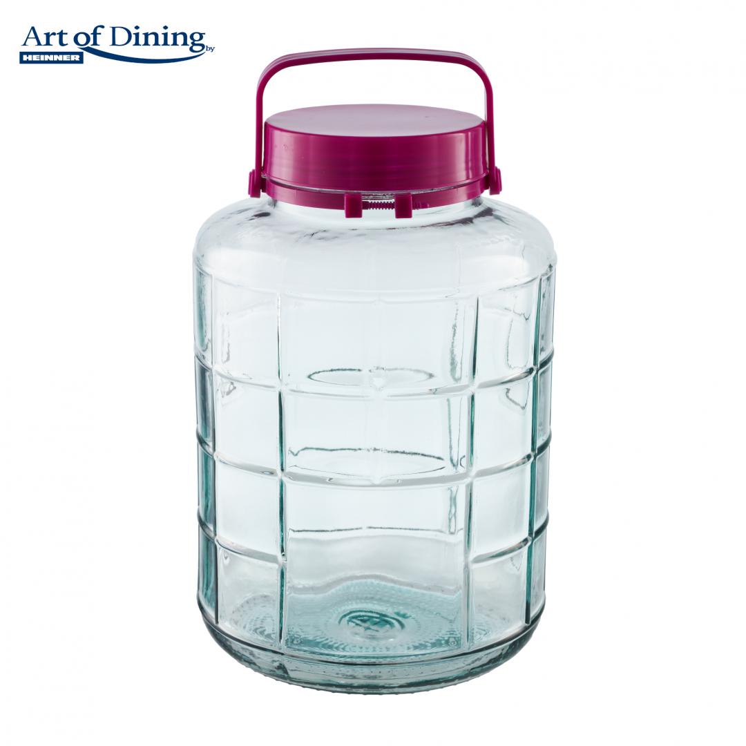 HEINNER BORCAN STICLA CU CAPAC PLASTIC 10L ART OF DINING, HR-FS-B10