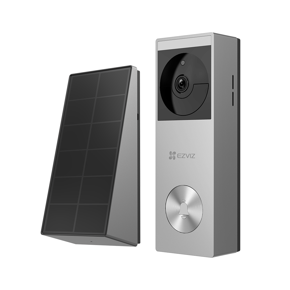 EZVIZ Sonerie smart 2K, lentila fixa: 2.3mm, senzor: 1/2.8 Progressive Scan CMOS, H.265 /, HP3 PRO