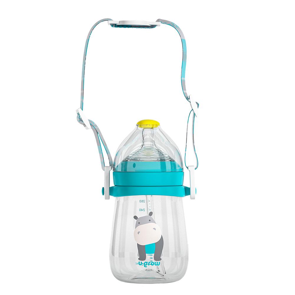 U-GROW Pachet 3 in 1 cana 260 ml tritan cu 3 accesorii diferite pentru baut : tetina, UG-3IN1-BL - imagine 6