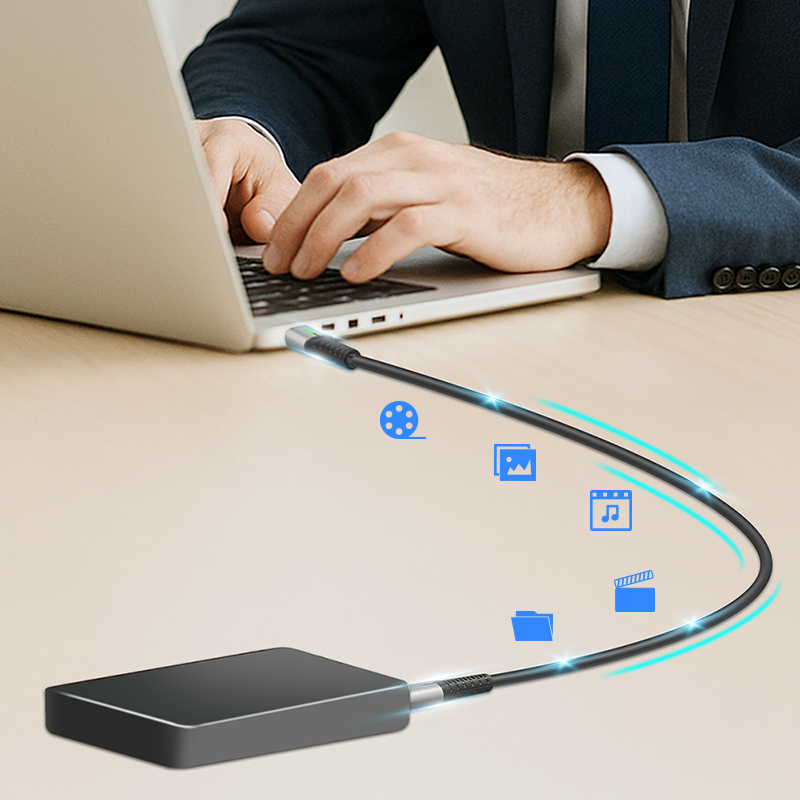 Logilink CABLU alimentare si date, pt. smartphone, USB 3.2, USB Gen Type-C (T) la USB Type-C, CU0432 - imagine 5