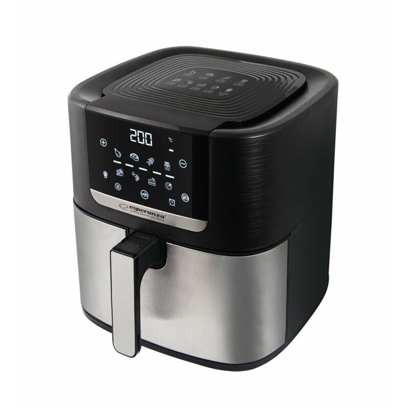 Esperanza Friteuza cu aer cald Pollo fritto 8l 1700W Negru, EKA004