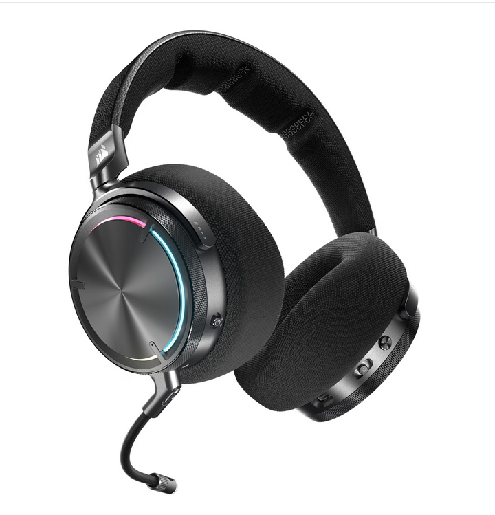 Corsair Casti Gaming CR VIRTUOSO MAX WIR CARBON, CA-9011372-WW - imagine 3