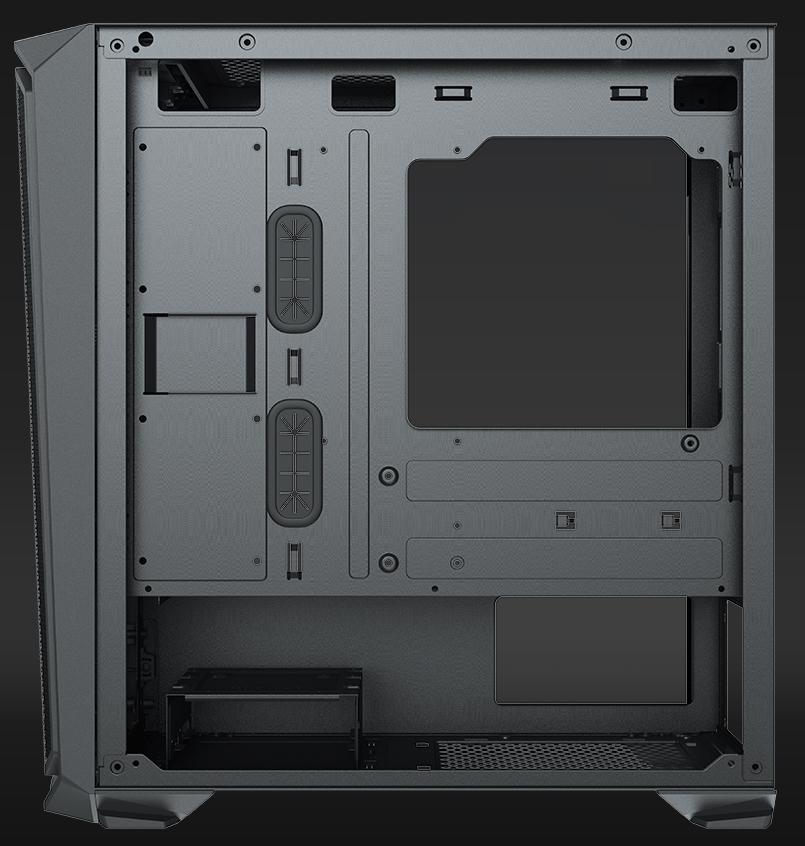 AQIRYS Carcasa WEZEN, RGB, Mid Tower, Black, AQRYS_WEZENBK - imagine 6