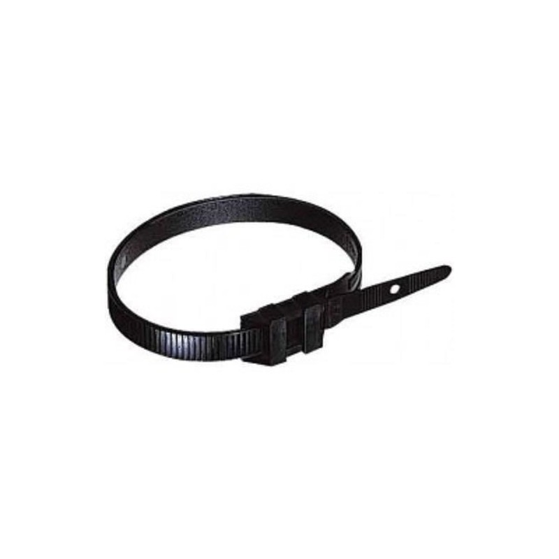 ELEMATIC CABLE management Brida plastic 3,5 x 200 black rezistenta UV (100buc) -, 5314/C UV